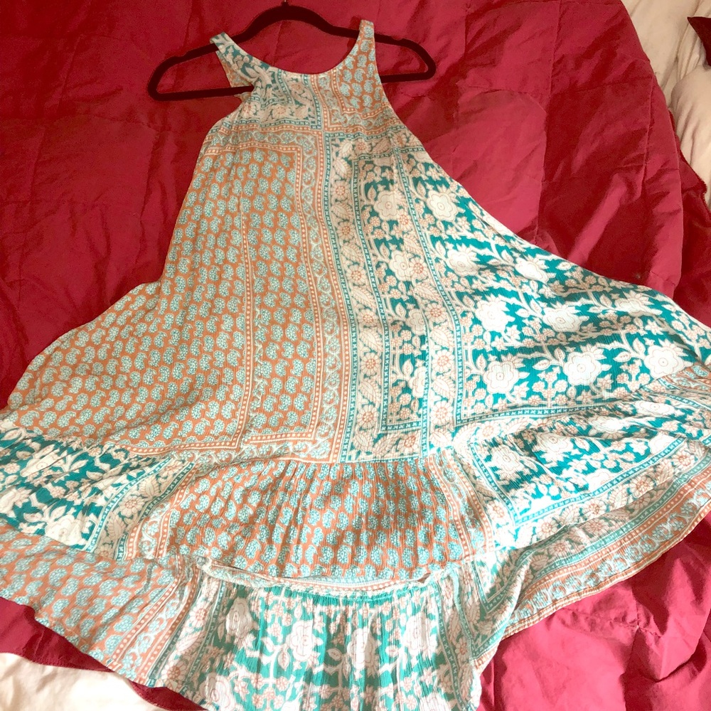 Multi Colored Flowy Dress.